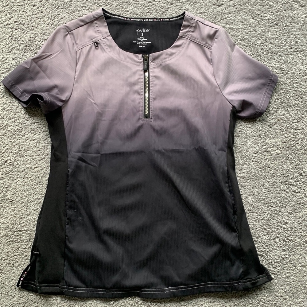 Koi scrub top